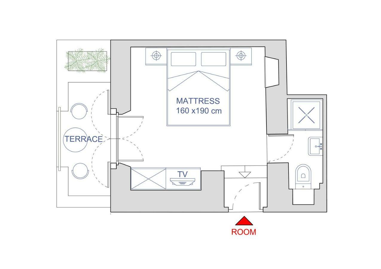 Corte dei merli Suite&Room Rovinj Kamer foto